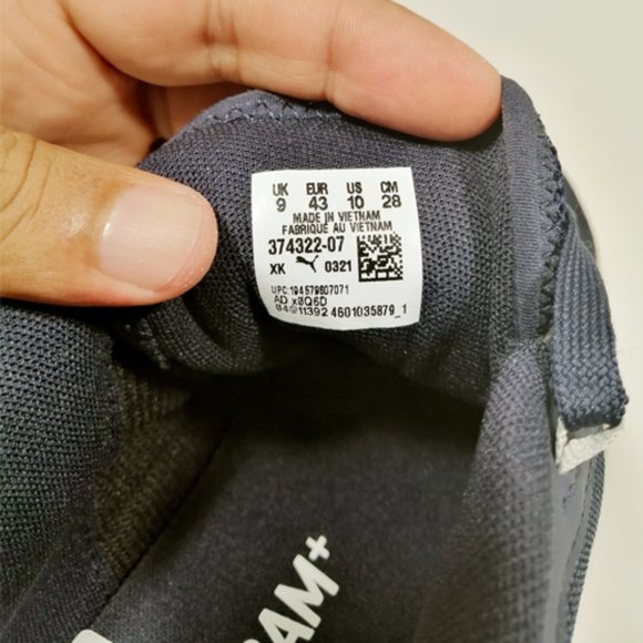 Puma Men’s Pacer Net Cage Blue Navy SNEAKERS NWT - Picture 14 of 16